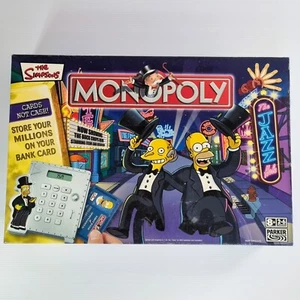 The Simpsons Monopoly Electronic Banking Edition 2007 100% Complete w/ Warranty - Picture 1 of 14