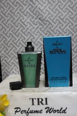 WCW NITRO for Men Eau de Toilette Spray 3.4 OZ 1999 Campeonato Mundial de Lucha Libre Foto 1 de 2