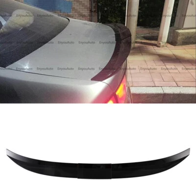 For Lexus LS460 LS500 Adjustable Rear Spoiler Trunk Roof Tail Wing Black Foto 1 de 4