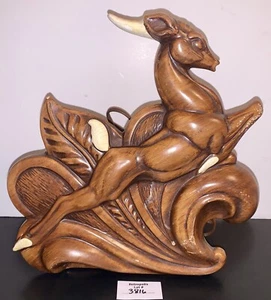 Gazelle TV Lamp Planter MCM Vintage - Picture 1 of 22