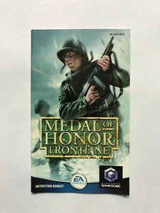 Original instruction booklet for Medal of Honor: Frontiline - GameCube - Bild 1 von 1