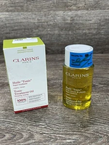 CLARINS Huile Tonic Body Treatment Oil Firming Toning 3.4 Oz 100mL - Picture 1 of 5