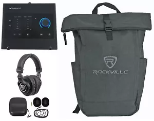 Presonus Quantum ES2 2 x 2 USB-C Audio Recording Interface+Headphones+Backpack - Picture 1 of 12