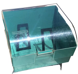 MediaMate Floppy Disk Storage Box Container Organizer Holder Case 8.5" Turquoise - Afbeelding 1 van 10