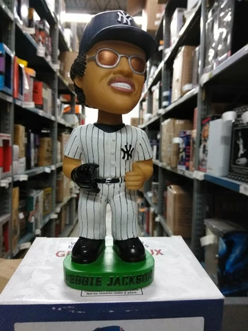 Reggie Jackson New York Yankees  Bobblehead MLB Cover