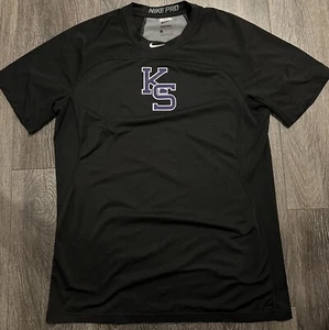 Kansas State Wildcats Nike Pro Shirt Team Issue #23 Kurzarm Herren Größe Large - Bild 1 von 4