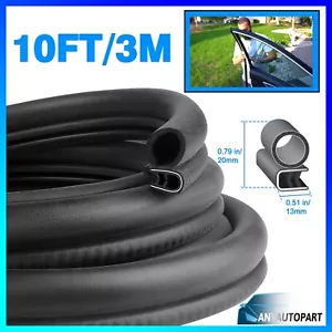 Subaru Door Edge Seal - Universal Rubber Weather Strip&Lock Protector All Models - Bild 1 von 10