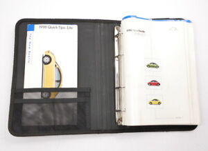 Owners Manual Book 1998 VW New Beetle - Genuine -
