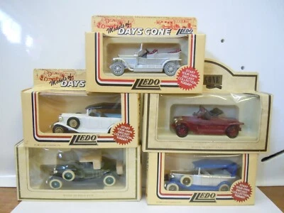 Lledo Days Gone 5 set Rolls Royce Motor Vehicles Diecast Model Cars New - Image 1 of 4
