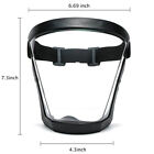 Anti-fog Full Face Shield Super Protective Head Cover Transparent sports Safety 