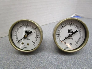 2 ROSS Controls Pressure Gauges 0-60 PSI W5400A2010 USA New Old Stock? - Picture 1 of 3