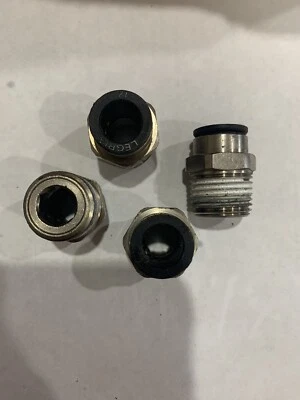 LEGRIS 3175-12-21 Push-to-Connect Male Connector, Tube 12mm, Pipe 1/2In - Image 1 of 3