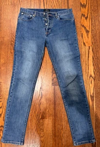 APC Petit New Standard Jeans Stonewashed - Size 31 - Picture 1 of 8
