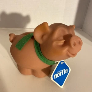 RARE Vintage Norfin Troll DAM Things Piggy Bank With Key And Original Tag!! - Picture 1 of 8