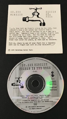 1989 10,000 Maniacs: Poison In The Well VG+ Disc PROMO CD Limited Edt. w/SLEEVE! Foto 1 de 4