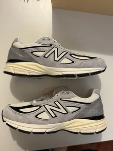 BNIB New Balance 990v4 Teddy Santis Grey Black Cream Men Size 10.5 MiUSA U990TG4 - Picture 1 of 10