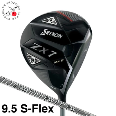 Srixon ZX7 Mk II Driver 1 Wood 9.5° S-Flex Diamana ZX-II 60 Graphite Shaft JP RH - Image 1 of 4