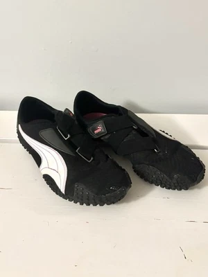 Puma Mostro US 8 womens black white and pink sneaker with strap - Image 1 of 4