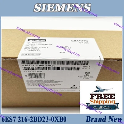 New in Box Siemens 6ES7 216-2BD23-0XB0 Digital Output Module SIMATIC FreeShip US - Image 1 of 4