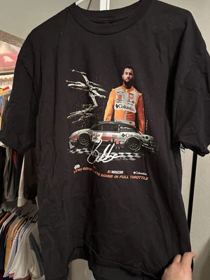 Camisa Columbia NASCAR Bubba Wallace Star Wars 23XI XL Foto 1 de 4