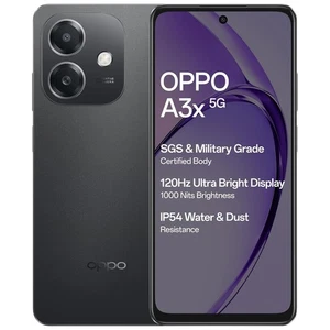 OPPO A3x 5G (Sparkle Black, 4 GB 64 GB) 6.67 inch HD+ Display Global - Picture 1 of 7