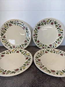 4er Set Vintage Johnson Bros Staffordshire Old Granite 10 Zoll Gretchen Essteller - Bild 1 von 8