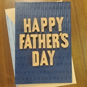 FATHER'S DAY for ANY DAD Greeting Card Signature Hallmark Friend Grandpa - Picture 1 of 6