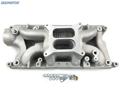 Deepmotor Auminum Air-Gap Dual Plane Intake Manifold for SBF Ford 289-302 347 - Image 1 of 4