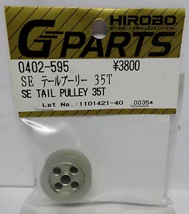 Hirobo 0402-595 Heckrotor Pully Alu SE Tail Pulley 35T - Picture 1 of 1