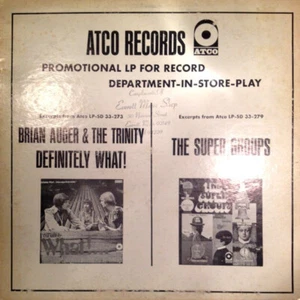 Brian Auger & The Trinity / Definitely What! / The Super Groups (Promotiona… - Imagen 1 de 3