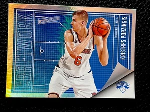 2016-17 Panini Aficionado Craftwork #33 Kristaps Porzingis - Knicks - Imagen 1 de 2