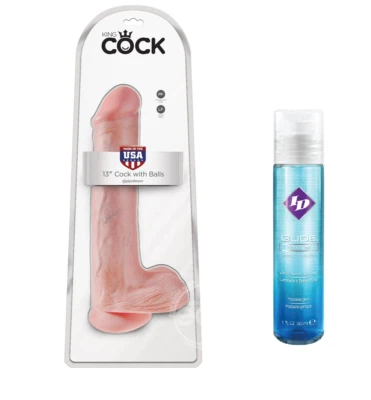 Consolador 13 pulgadas-enorme-extremo-grande-realista-grueso-consolador-rey-polla-mujeres-juguetes sexuales Foto 1 de 3