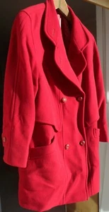 Roter Kurzmantel Gr. 42/44 Delmod international - Bild 1 von 10