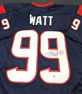 J.J. Watt Houston Texans Autographed Signed Jersey Size XL with COA - Picture 1 of 4