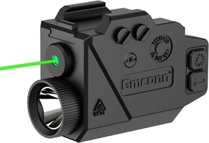 Gmconn 800 Lumens Tactical Flashlight Green Red Blue Laser Light Combo, Pistol L - Picture 1 of 12