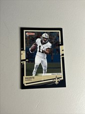 2020 Panini Donruss Deonte Harris #180 Black 10/10 New Orleans Saints 