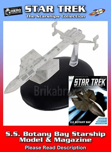 Eaglemoss Star Trek Starship Collection Edición 60: S.S. Botany Bay Starship NUEVO - Imagen 1 de 12