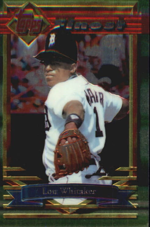 1994 Finest #364 Lou Whitaker TIGERS R26334