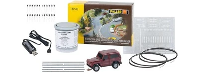 Spur H0 FALLER 161449 Car System Start-Set SUV MB G-Klasse HERPA Nuovo OVP - Immagine 1 di 4