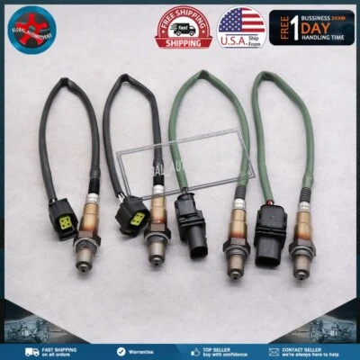 4X Oxygen Sensor Up+Downstream For Mercedes-Benz S550 E550 ML350 ML550 2006-2013 - Image 1 of 4