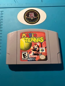 Nintendo 64 (N64) Game - Mario Tennis (Game Cartridge Only) - Picture 1 of 8