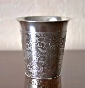 Baroque Silver Wine Mug with Acanthus Vines and Flowers 774/3 - Picture 1 of 9