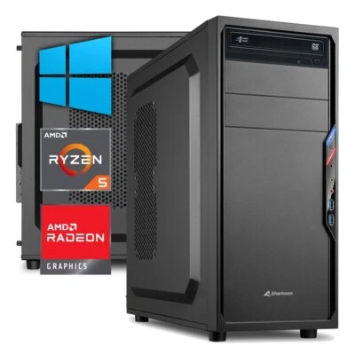 PC Computer AMD RYZEN 5 8500G 5,00 Ghz - Ram 16 GB DDR5 - SSD M.2 1 TB - Windows - Immagine 1 di 3