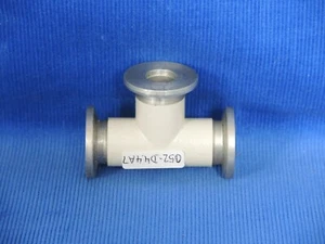 Leybold Tee DN10 KF Vacuum Fitting, Aluminum - Picture 1 of 3