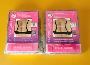 2er Pack Stützbarer Feinabstimmungs-BH Racerback - Halten Sie Ihren Träger versteckt und an Ort und Stelle - Bild 1 von 3