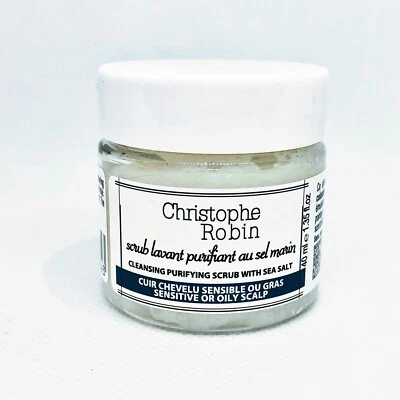 Exfoliante purificador limpiador con sal marina CHRISTOPHE ROBIN 40 ml/1,35 oz Foto 1 de 2