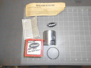 KAWASAKI KX125 WISECO 360P6 SIXTH OVER PISTON KIT NOS 1 QUANTITY FREE SHIPPING - Foto 1 di 3