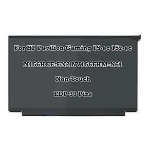 15.6'' 1920 x 1080 IPS LCD Display Screen for HP Pavilion Gaming 15-ec 15z-ec - Picture 1 of 4