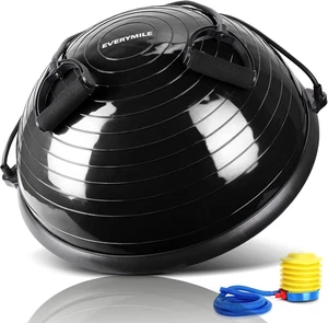 Balance Ball Trainer mit Widerstandsbändern & Pumpstabilität, 23,6 Zoll Yoga Exer - Bild 1 von 12