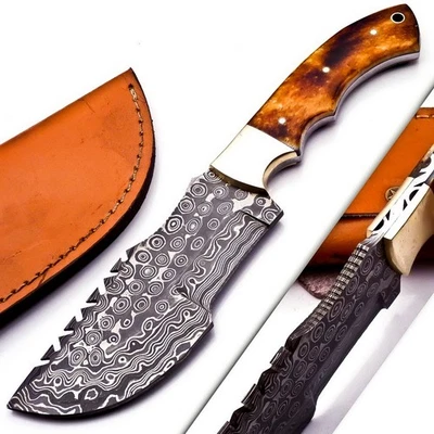 Hunting, Camping, BBQ, Kitchen, Holiday Gift  Tracker knife W/Sheath DHK02 - Image 1 of 4